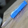 CobraTec Knives Medium FS-X Blue (3" D2 Steel Tanto) MBLUFS-XMTNS