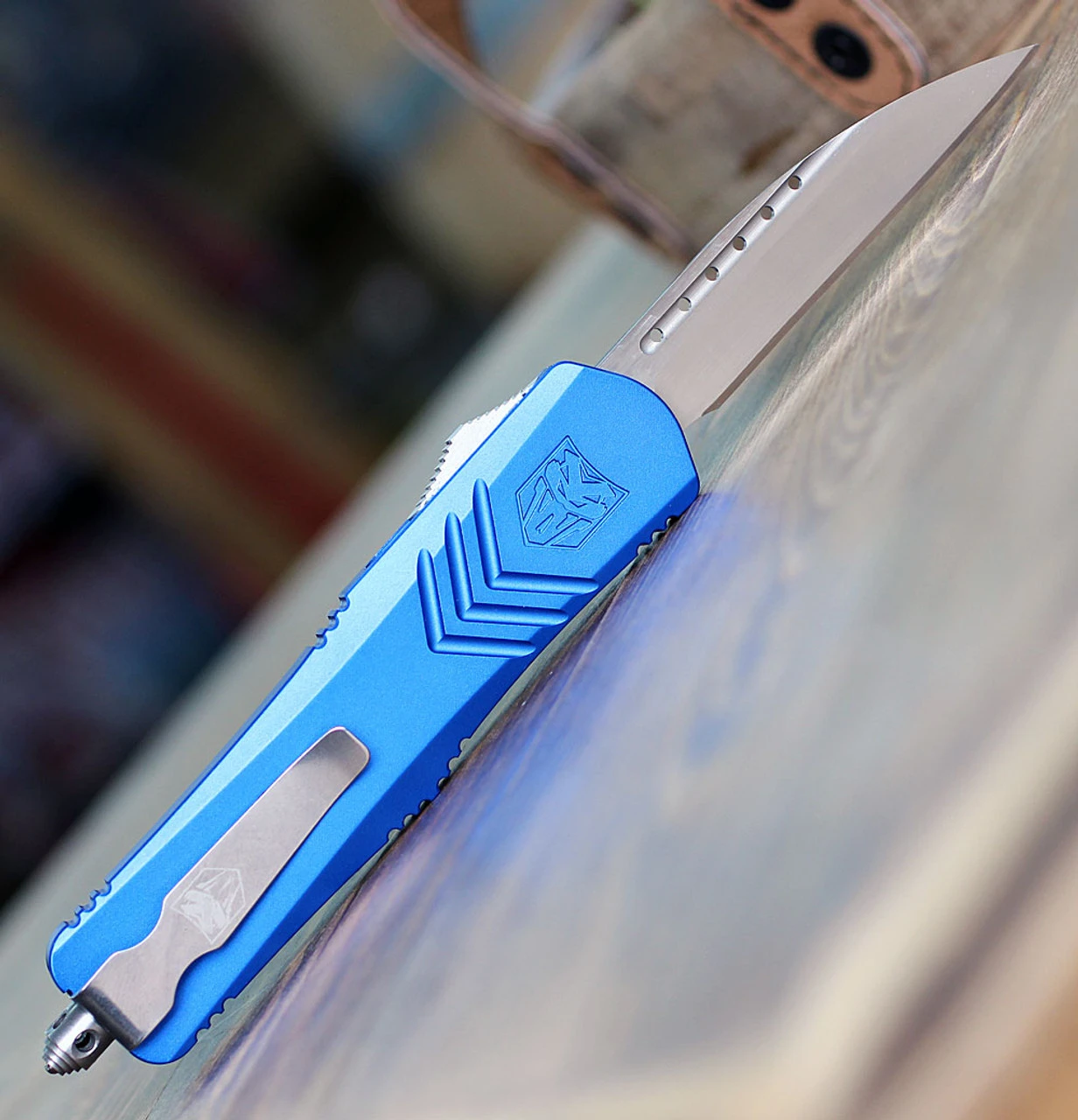 CobraTec Knives Medium FS-X Blue (3" D2 Steel Wharncliffe) MBLUFS-XMWNS 2 CobraTec Knives Medium FS-X Blue (3" D2 Steel Wharncliffe) MBLUFS-XMWNS - Image 2